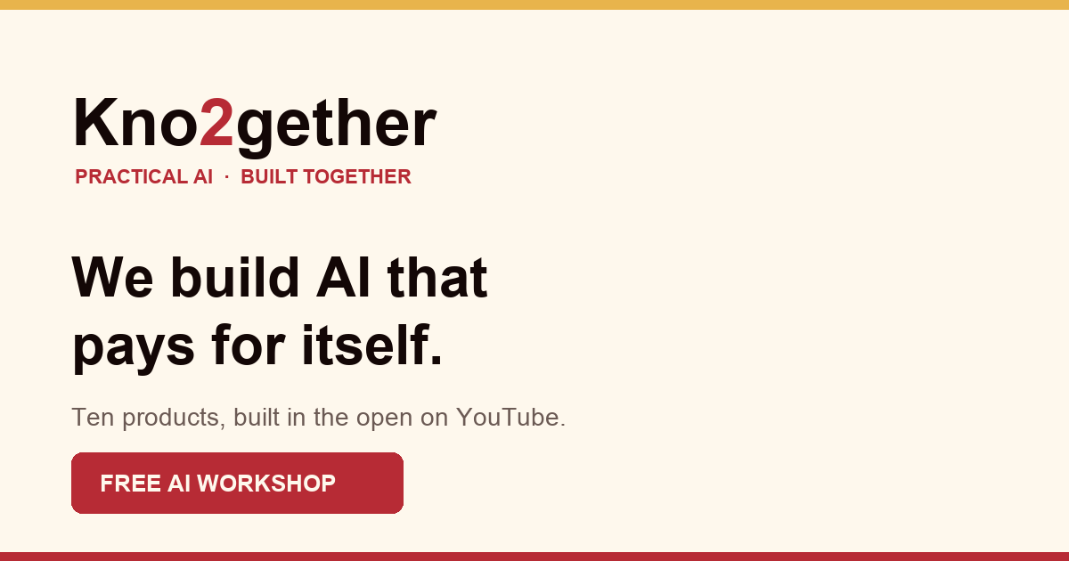 Kno2gether — Knowledge, together.