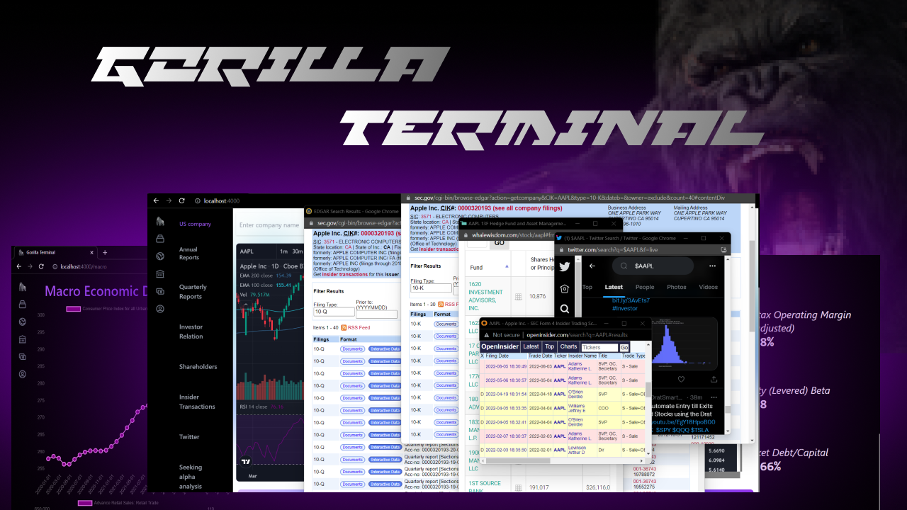 Gorilla Terminal