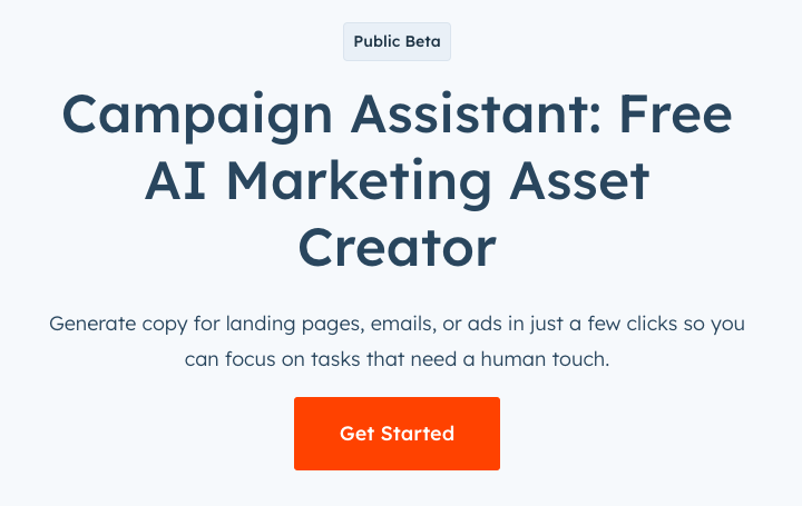 HubSpot Campaign Assistant