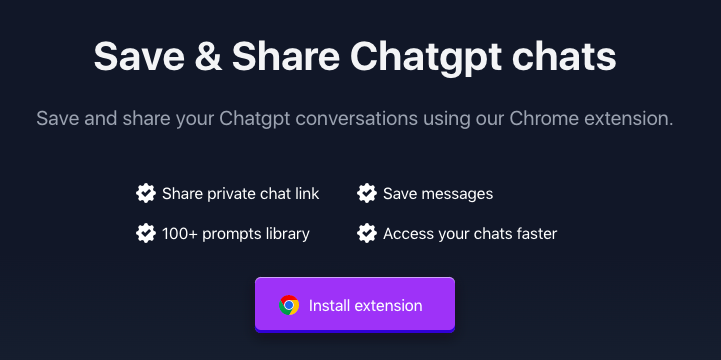 ShareGPT - Share GPT Chats