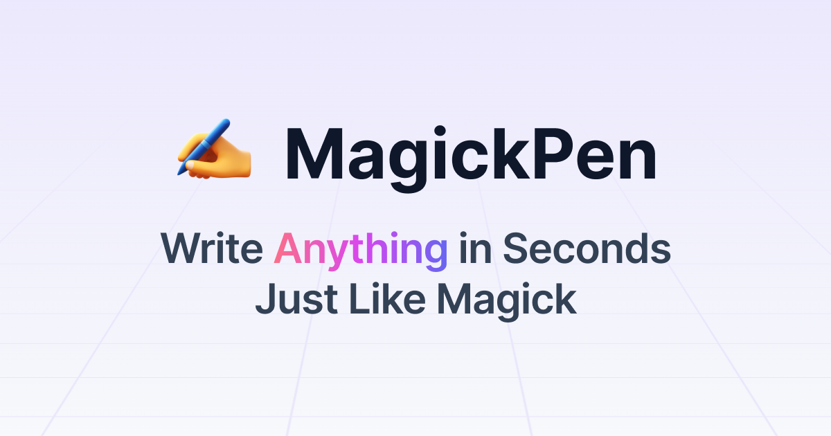 MagickPen