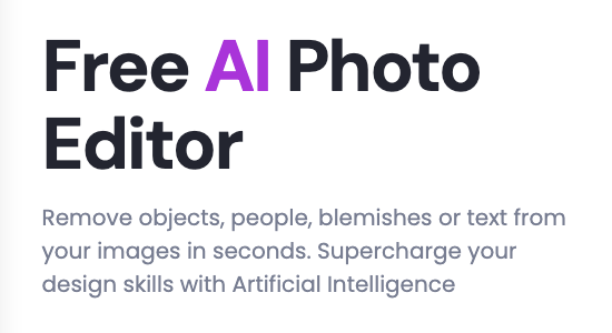 Photo Editor AI