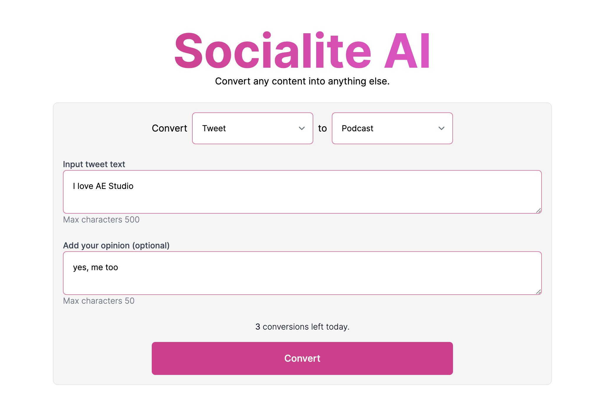 Socialite AI