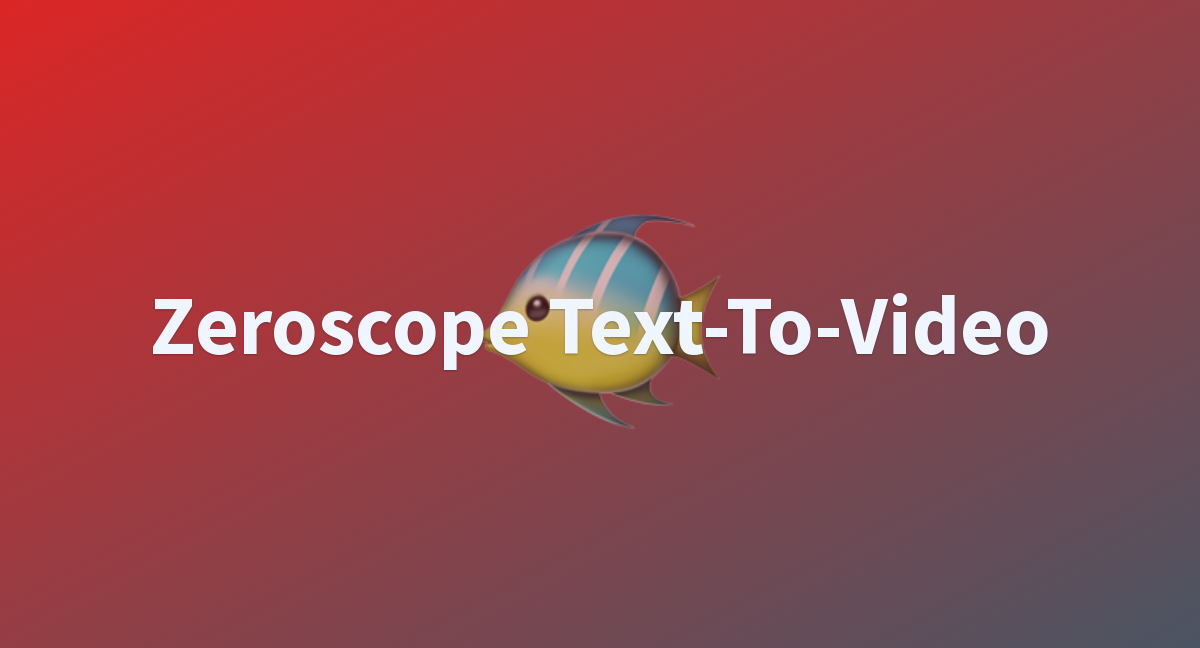 Zeroscope Text-To-Video